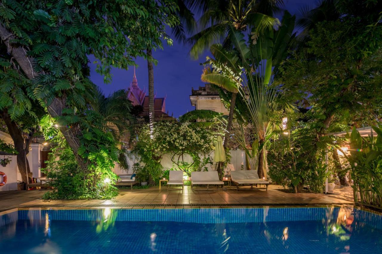 Villa Langka Hotel & Restaurant Phnom Penh Zewnętrze zdjęcie